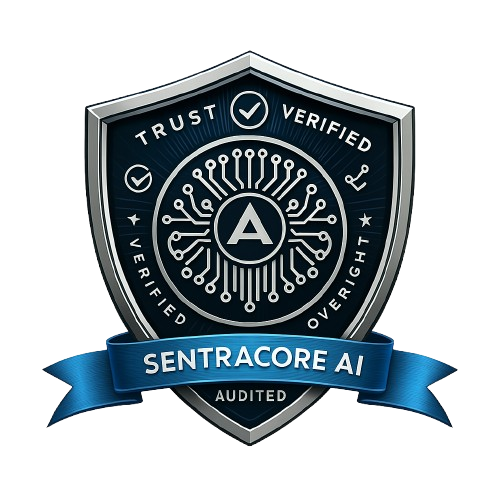 SentraCoreAI Logo