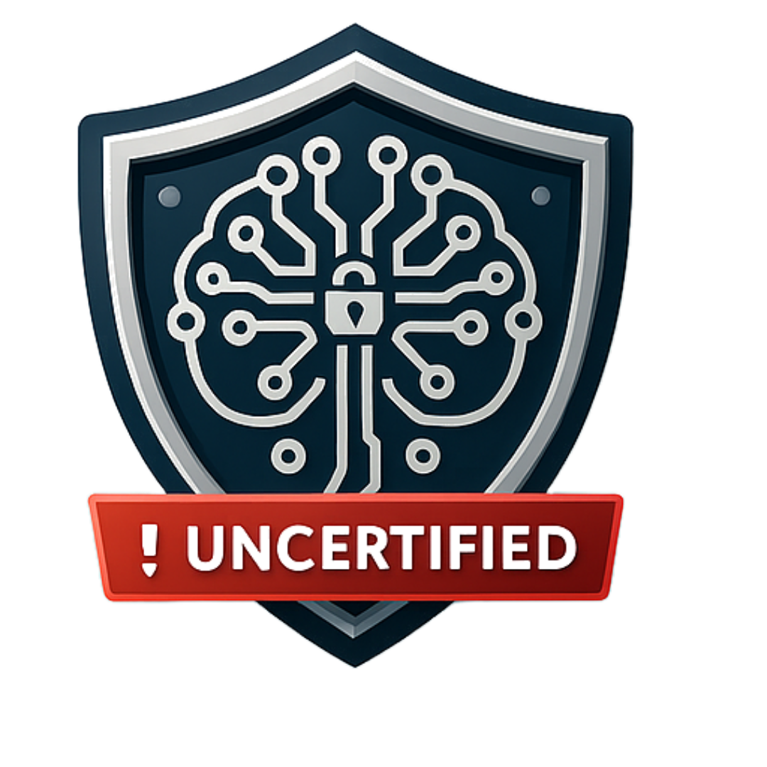 Uncertified Badge